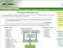 Tablet Screenshot of ibprovider.com